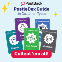 Postback's PostieDexGuide to Customer Types: Collect 'em all